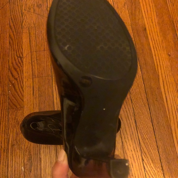 Black Patent Leather Pumps - Picture 3 of 3